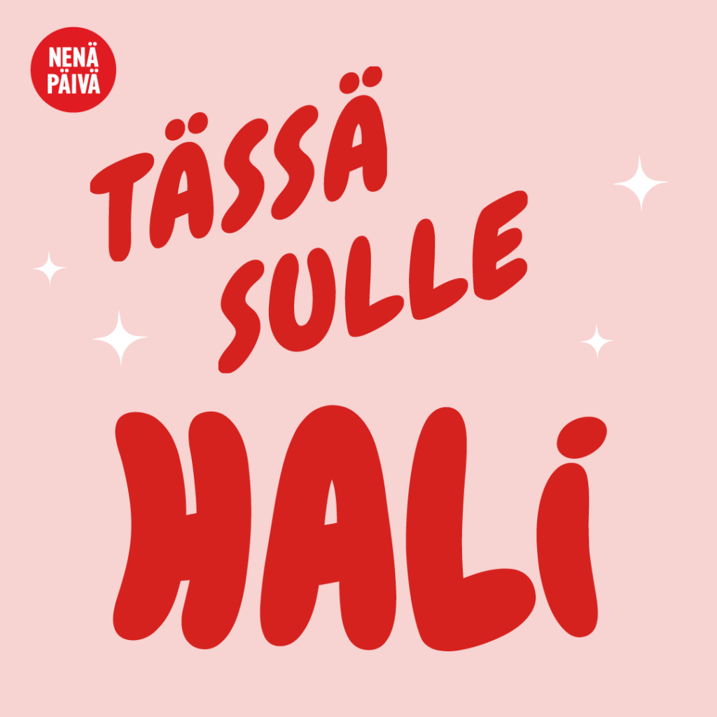 Tässä sulle hali